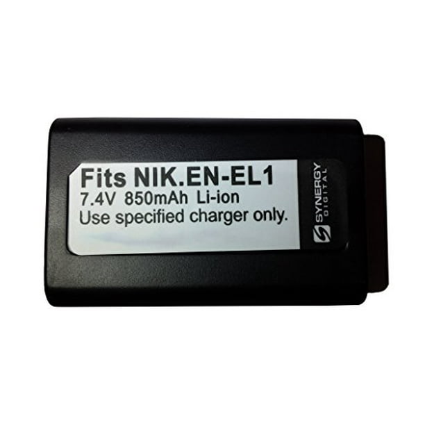 2 x batería para Nikon Coolpix en-el1 4800 5700 5000 995-650mah Li-ion 